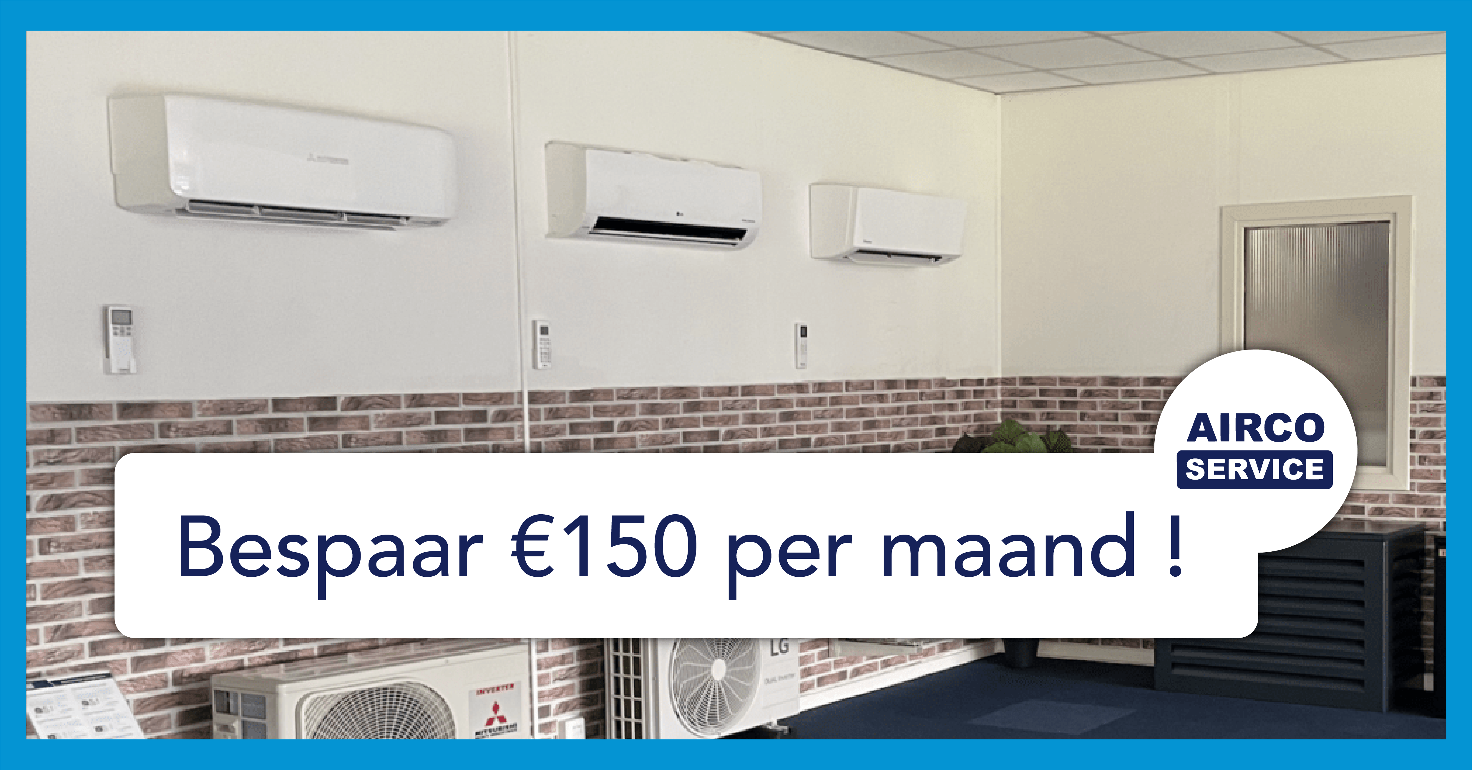 Besparen met een airco