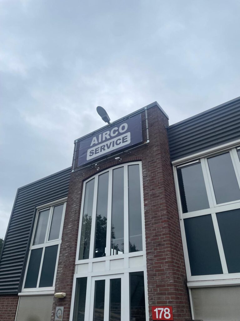 Airco Service Almelo gevel banner